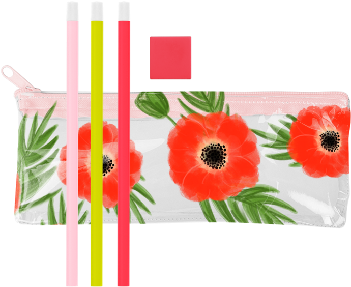 Poppies Please Pencil Kit - Poppy (1000x1000), Png Download