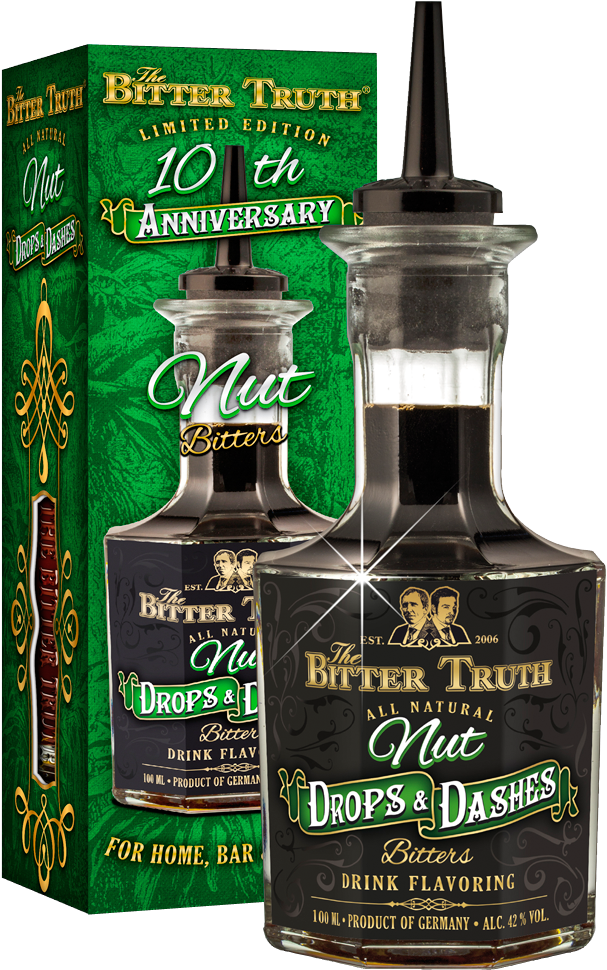 Drops & Dashes Nut - Bitter Truth Nut (648x1000), Png Download