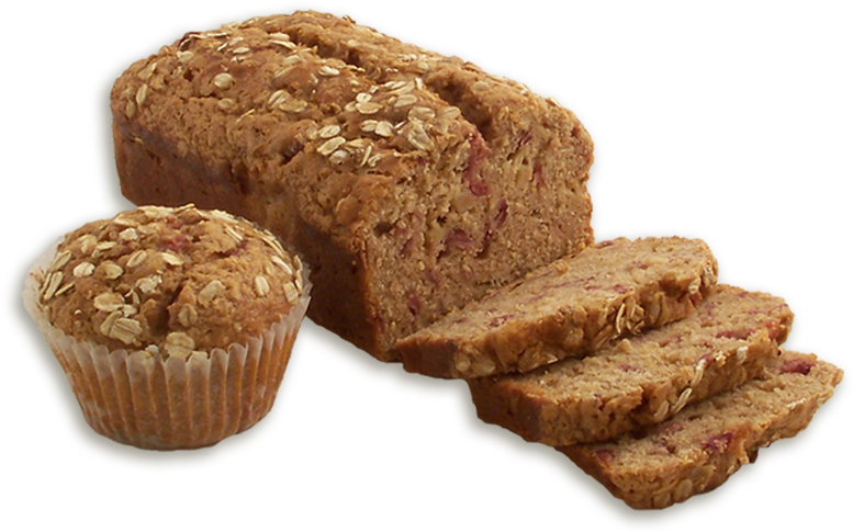 Apple Cranberry - Banana Bread (800x800), Png Download