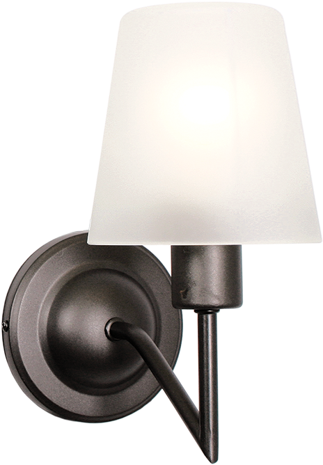 Wb454/1 Charcoal - Wall Lamp Png (800x800), Png Download