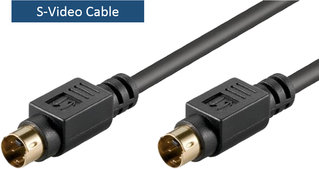 Image - S Video Cables Transparent (1094x601), Png Download