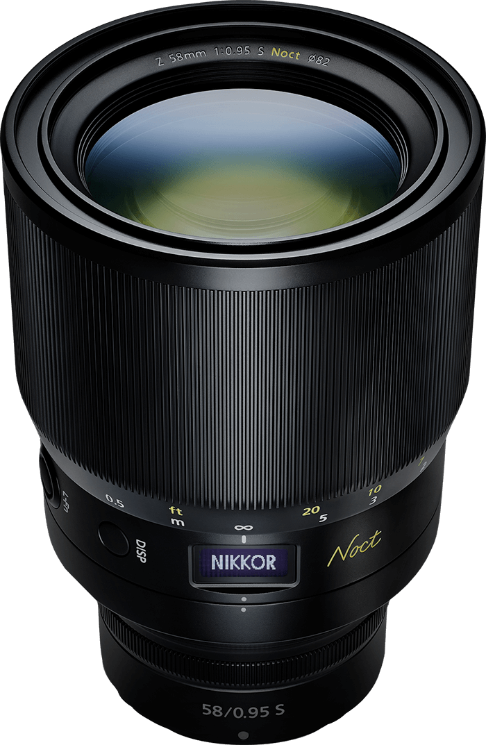 Nikkor Z 58mm F/0 - Nikkor Z 58mm F 0.95 S Noct (700x1073), Png Download