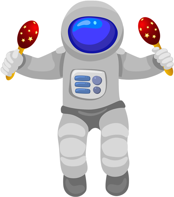 Show Us What Your Ten Pieces Astronauts Have Created - Cartoon (1280x720), Png Download