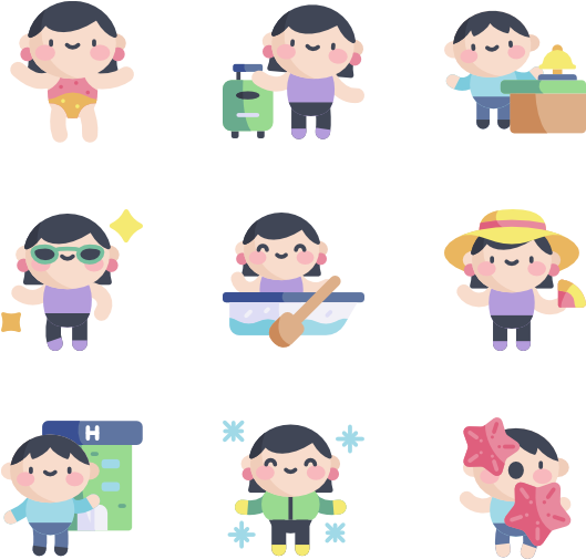 Travel People - Cartoon (600x564), Png Download