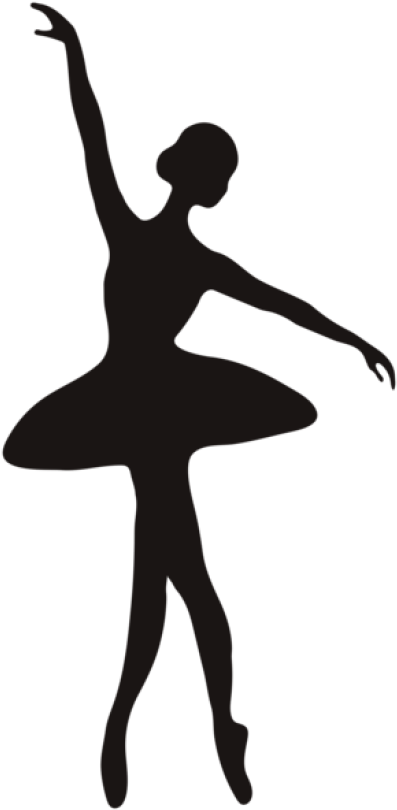Ballet Dancer Png, Download Png Image With Transparent - Ballet Dancer Silhouette Png (400x821), Png Download