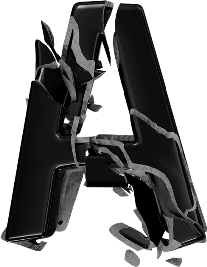 A Broken Life Font - Gadget (595x595), Png Download