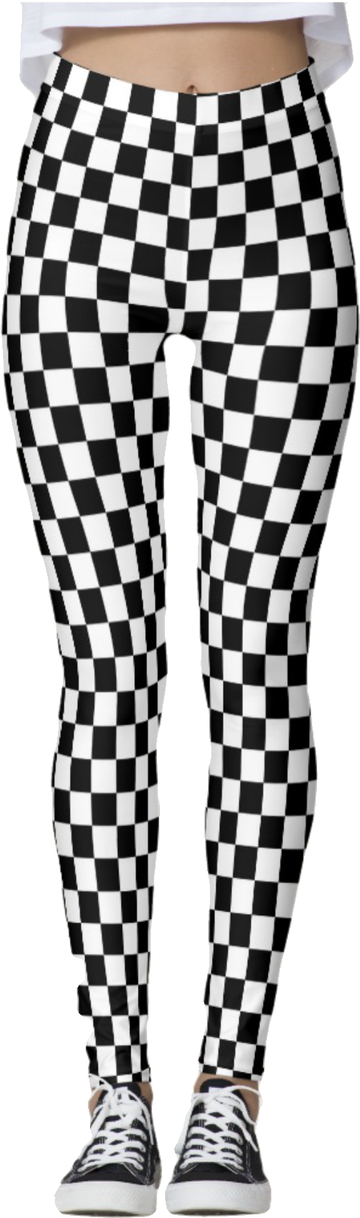 Checkerboard Leggings (924x1740), Png Download