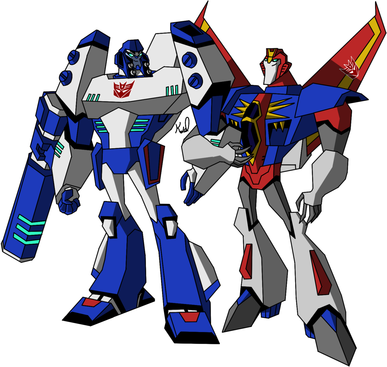 Shattered Glass Animated Anyone - Mecha (1280x1223), Png Download