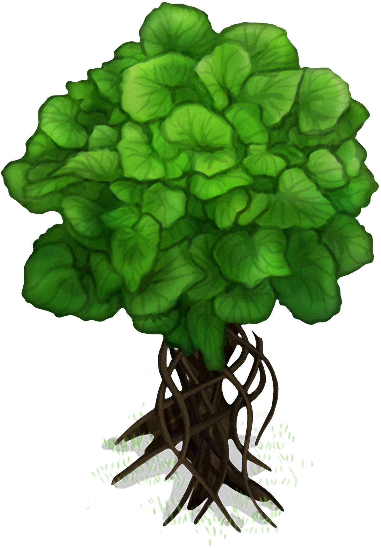 Razzli Tree - Illustration (1283x1850), Png Download