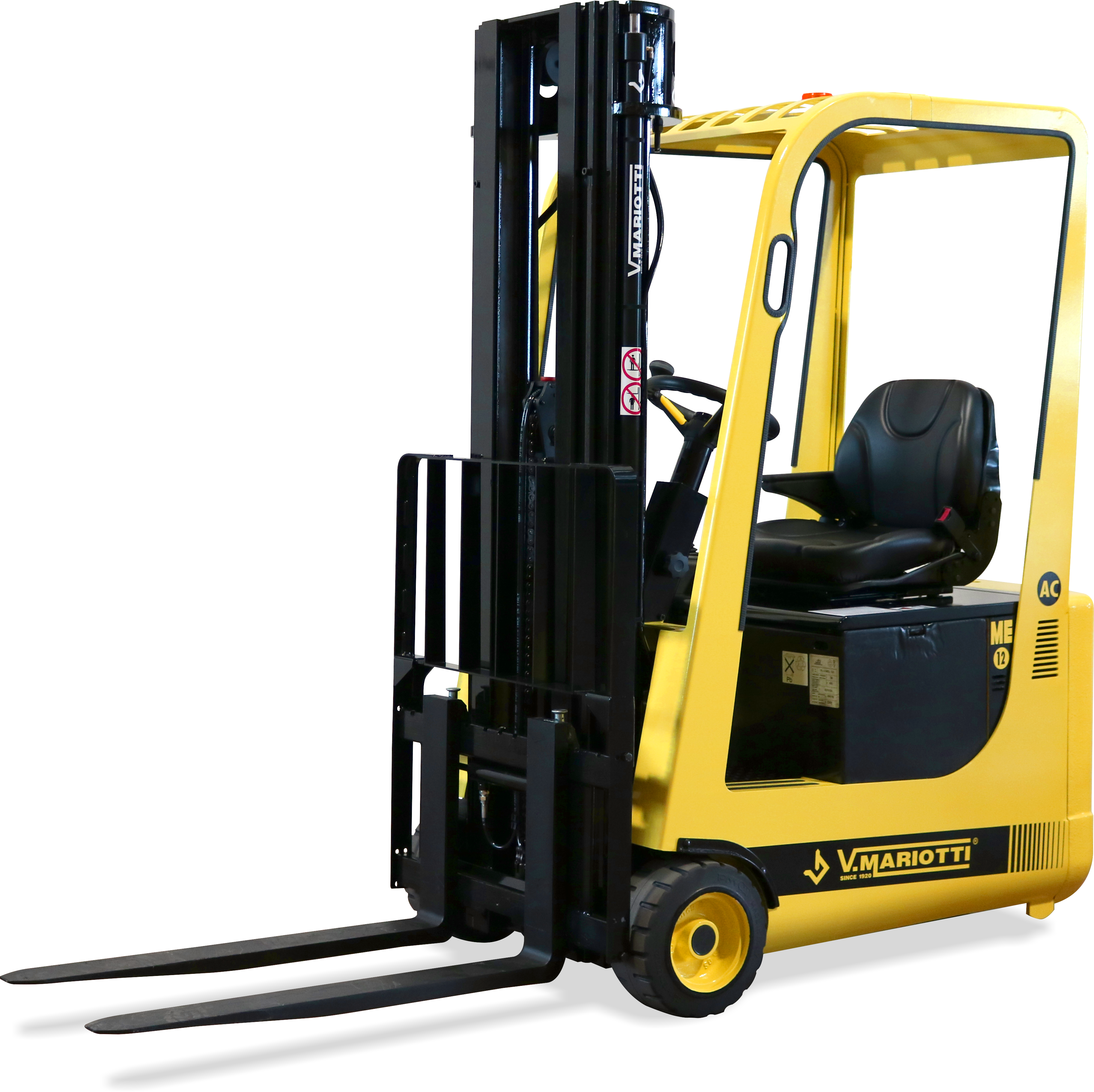 Mariotti - Small Forklift (3649x3642), Png Download