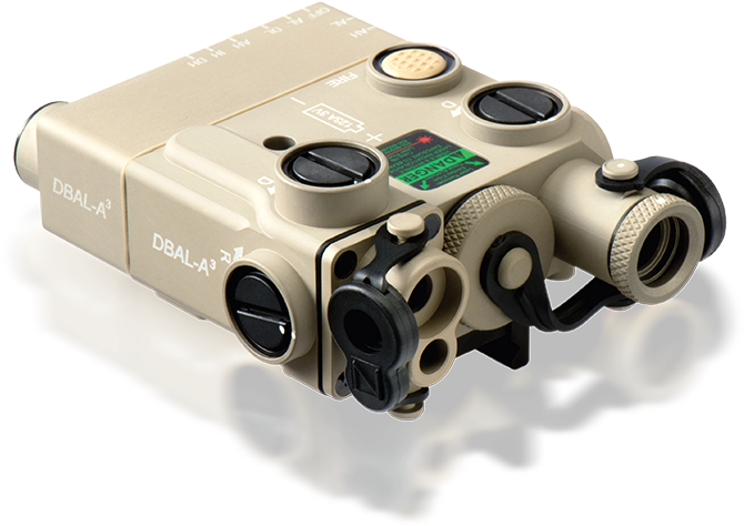 Civilian Dual Beam Aiming Laser - Dbal A3 (760x816), Png Download