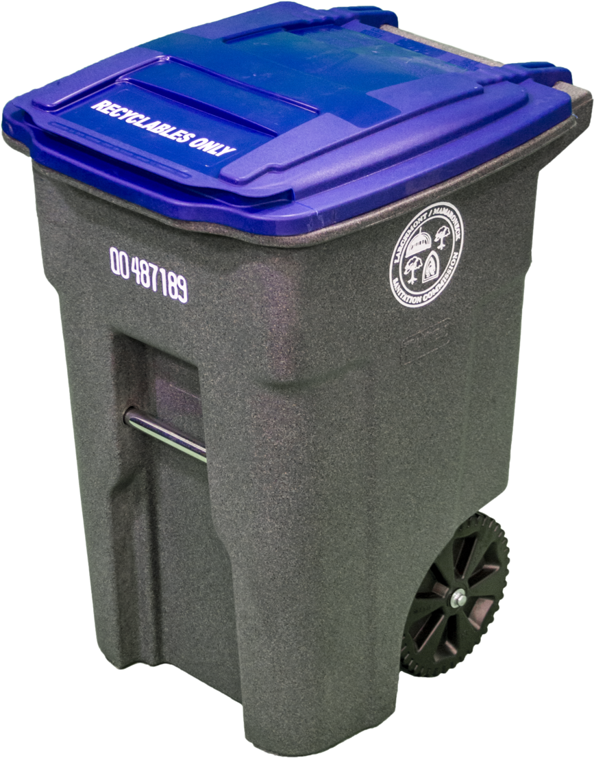 48 Gallon Recycling Can (1000x1205), Png Download