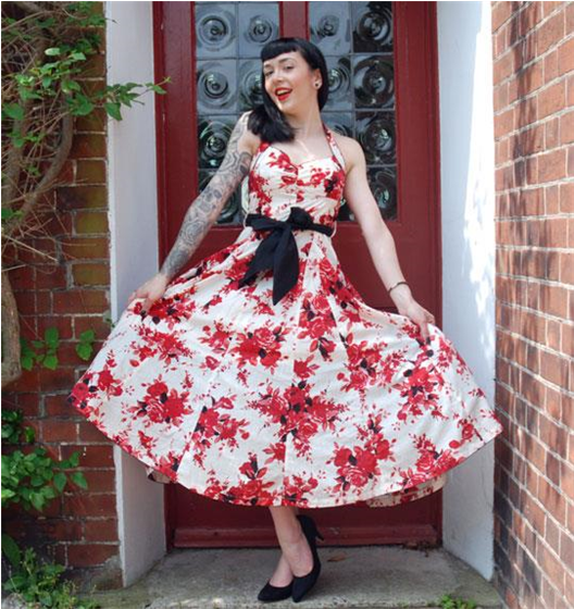 Pinup Pretties And Nautical Niceties - Gown (690x560), Png Download