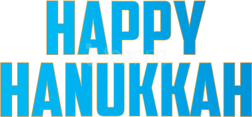 Free Png Happy Hanukkah Png Images Transparent - Hanukkah Clipart Transparent Background (850x395), Png Download