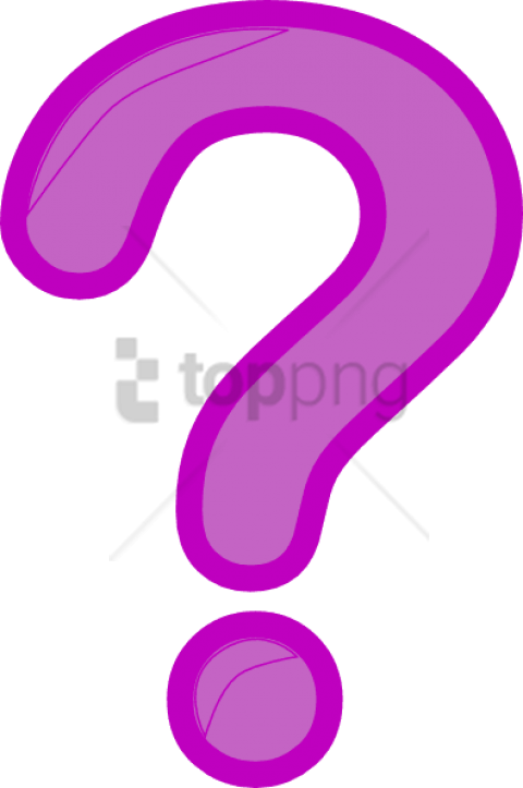 Free Png Question Mark Clipart Png Png Image With Transparent - Question Mark Clipart Purple (480x723), Png Download
