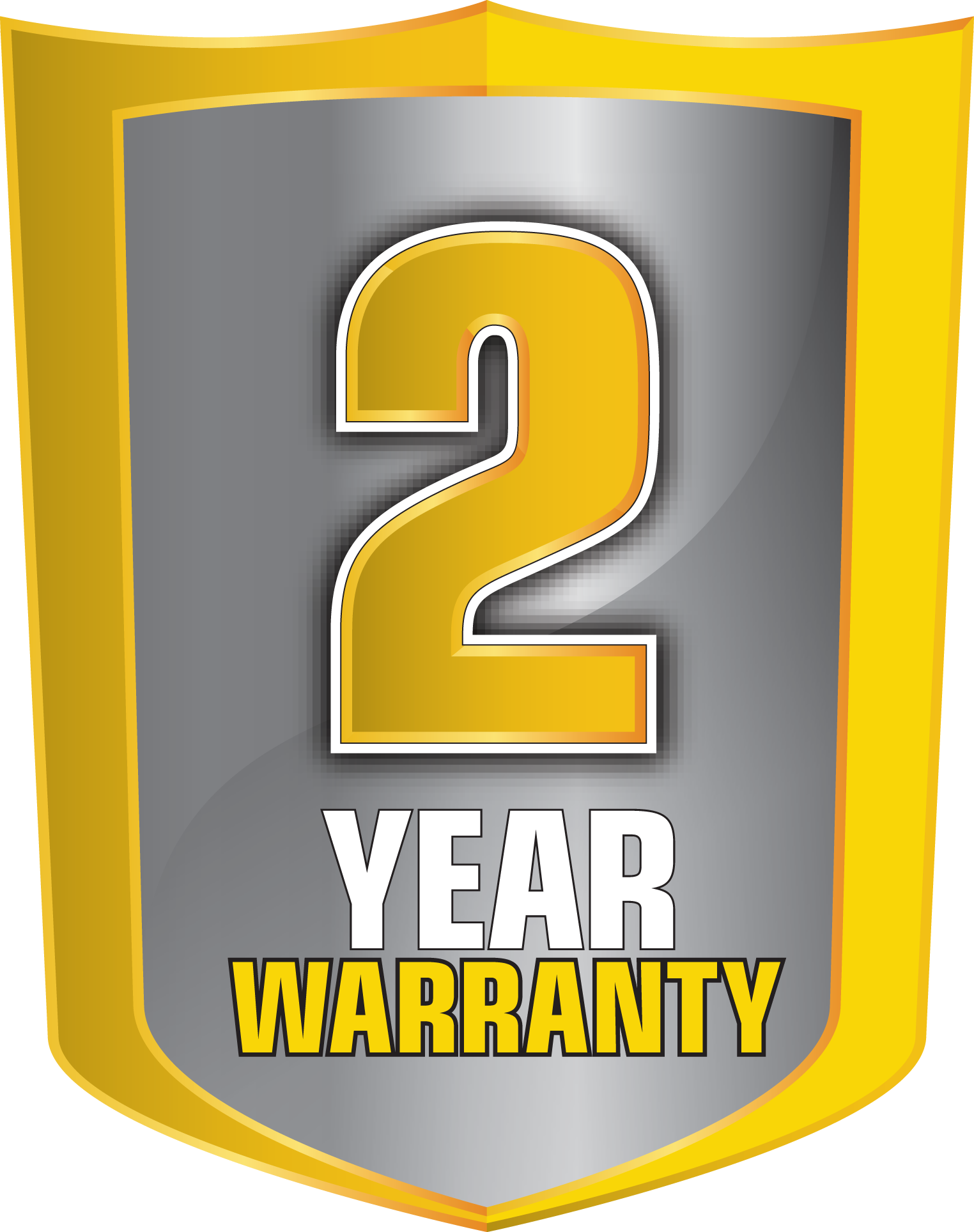 2 Year Warranty - 2 Years Warranty Png (1524x1928), Png Download