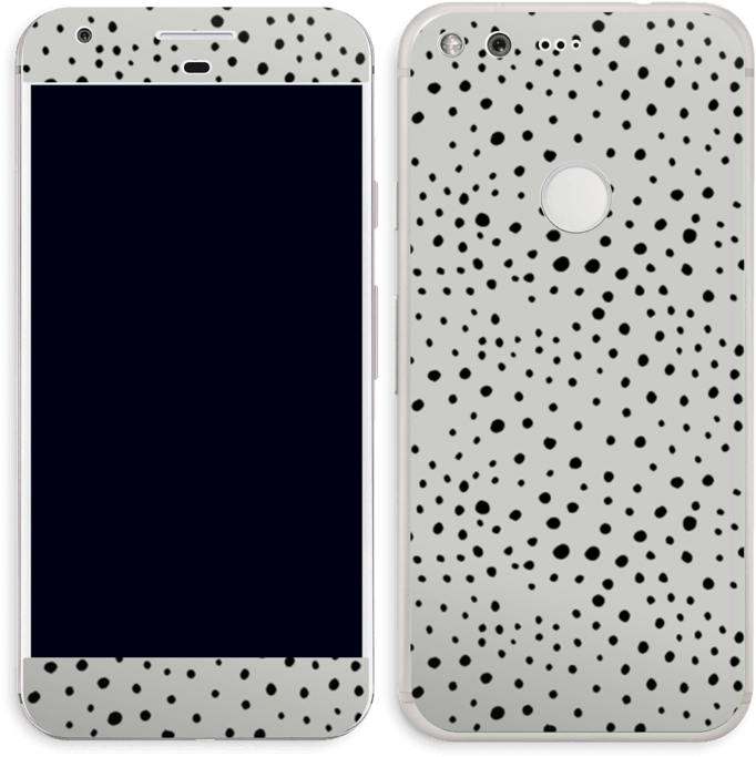 Various Black Dots Skin Pixel - Phone 8 Case Dots (790x800), Png Download