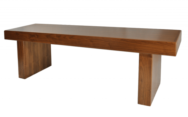 Milburn Bench - Bench (640x599), Png Download