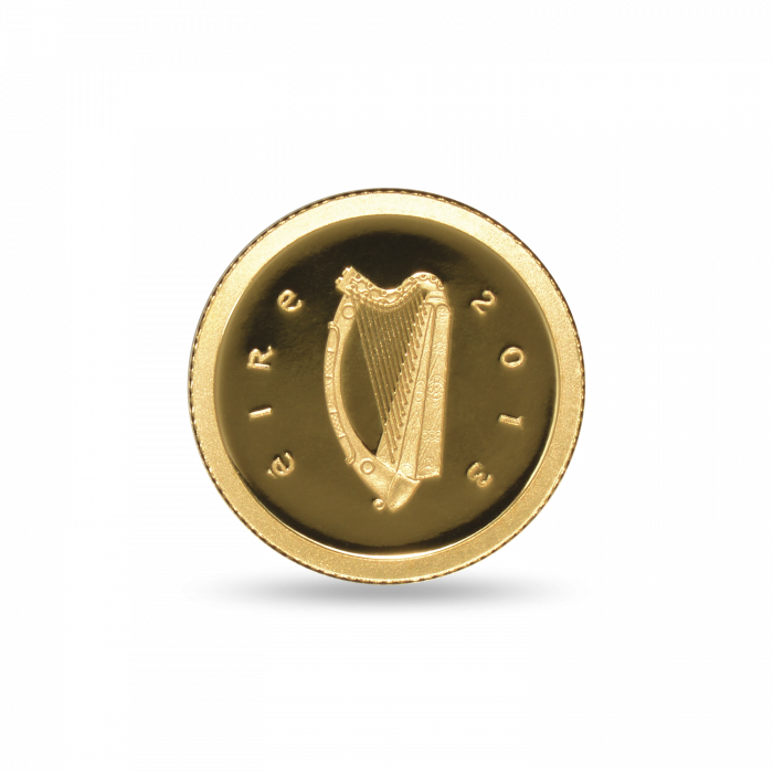 Medieval Irish Architecture Rock Of Cashel €20 Gold - Emblem (700x700), Png Download