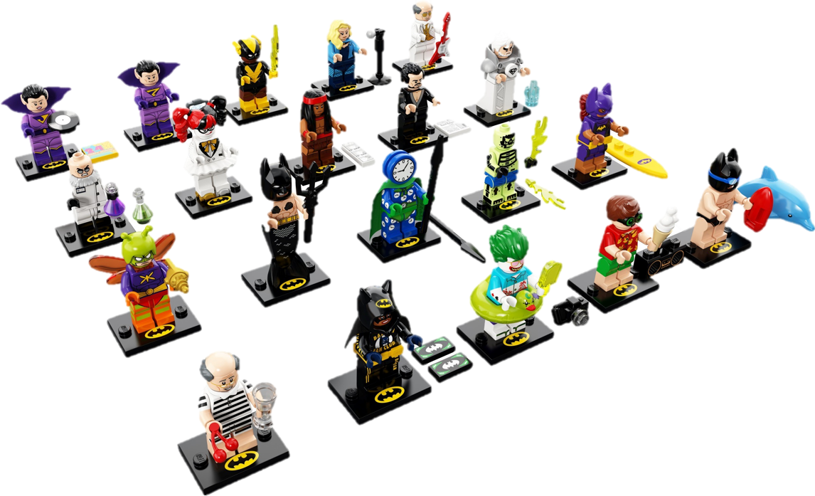 71020 The Lego® Batman Movie Series - Lego Batman Series 2 Minifigure (1146x697), Png Download