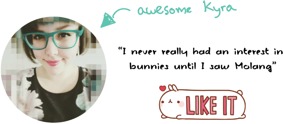 Molang Review Op Macjae - Girl (1024x538), Png Download