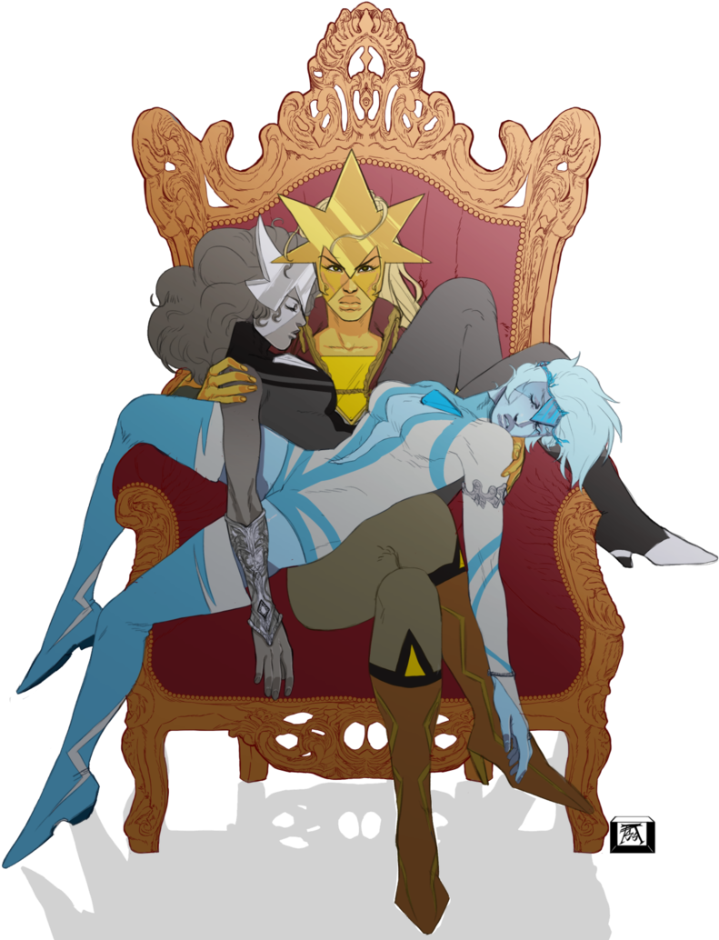 Diamonds Clipart Yellow Diamond - Steven Universe Yellow And Blue (811x1035), Png Download