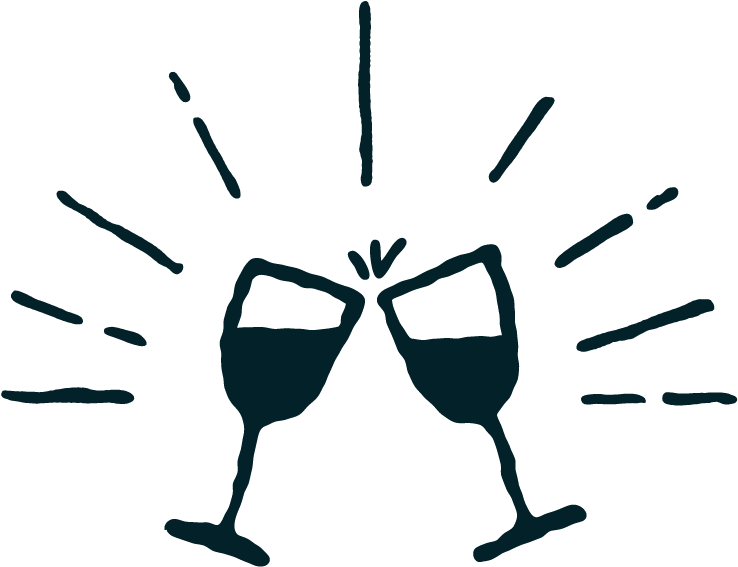 Wine Icon Navy - Icon (800x800), Png Download