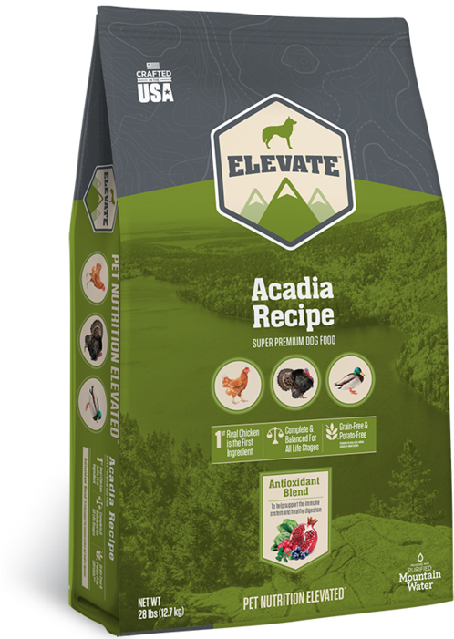 Elevate™ Acadia Recipe Dry Dog Food - Elevate Dog Food (546x700), Png Download