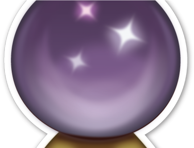 Crystals Clipart Glass Ball - Textnow App (640x480), Png Download