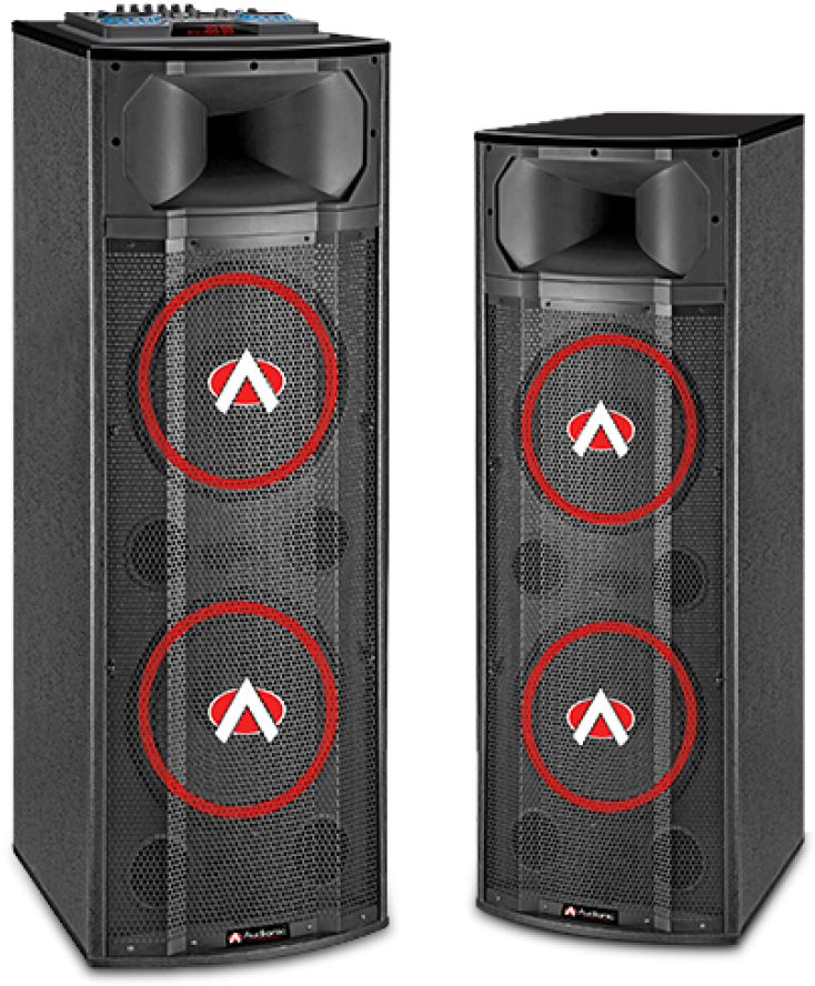 Audionic Dj-1500 S 15"*2 - Audionic Dj 1200 Price In Pakistan (1000x1000), Png Download