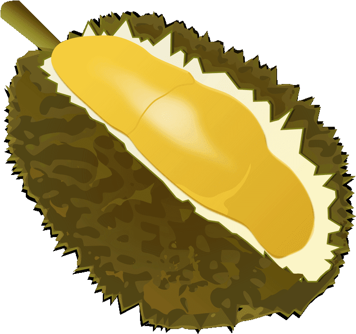 Durian Clipart Royalty Free - Durian (1280x720), Png Download