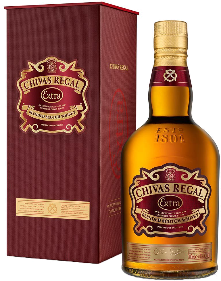 Chivas Regal Extra 40% 1l - Whisky Chivas Regal Extra (960x1050), Png Download