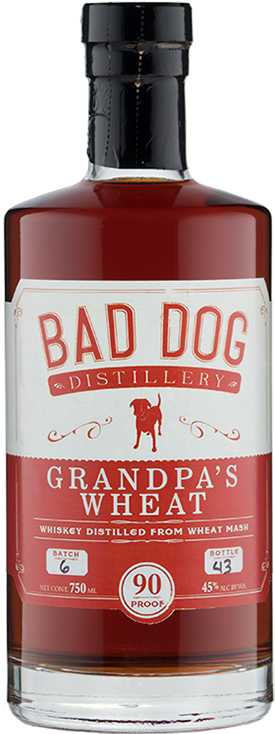 Bad Dog Grandpas Wheat Png - Bourbon Whiskey (800x800), Png Download