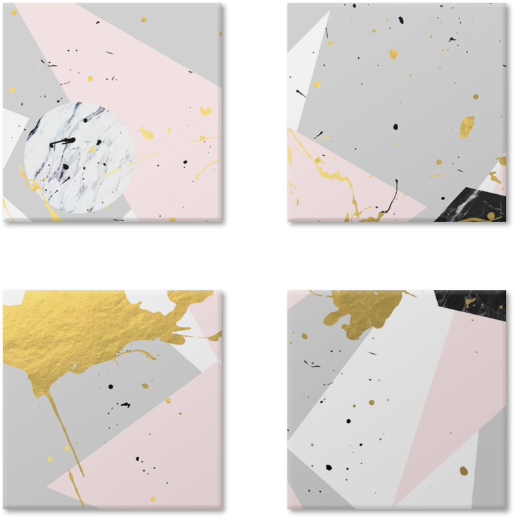 Magneto Gold Splatter De 83 Oranges™na - Illustration (800x800), Png Download