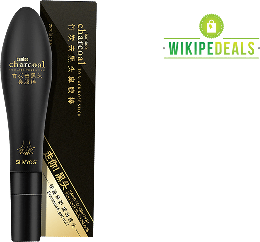 Bamboo Charcoal Blackhead Remover Stick - Eye Liner (1460x860), Png Download