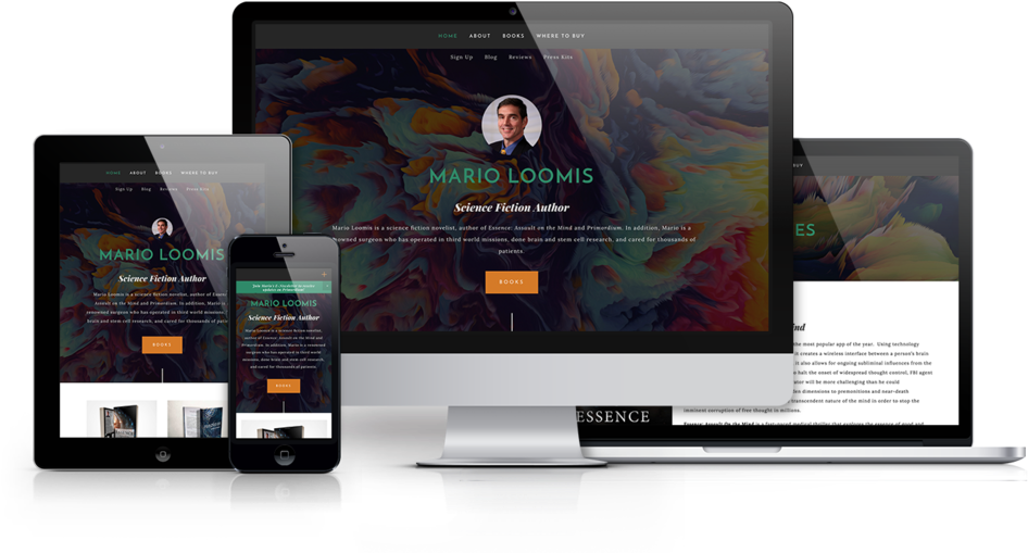 Responsive Showcase Presentation - Autoadministrable Diseño Web Wordpress (1000x571), Png Download