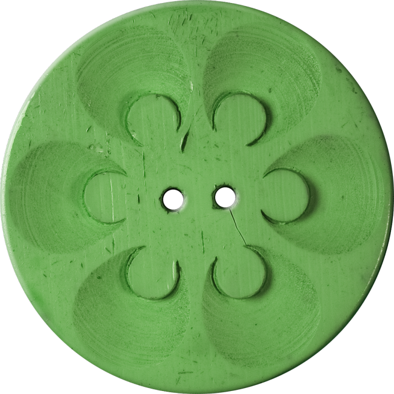 Button With Six Circles Within Circles, Green - Circle (800x800), Png Download