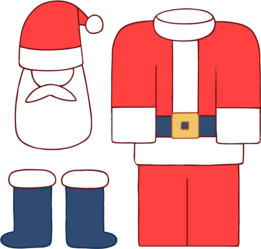 Download Santa Suit - Full Size PNG Image - PNGkit