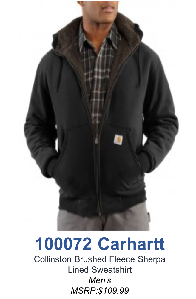 Download 100072 Carhart Thumbnail Carhartt Men's Rutland Thermal Lined Hoodie Full Size PNG