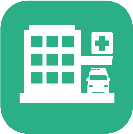 Hospital - Icon - Illustration (575x602), Png Download