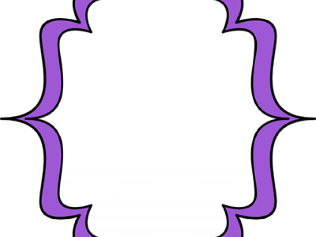 Purple Frame Cliparts - Clip Art (640x480), Png Download