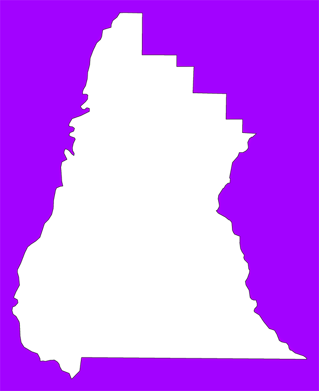 A Plain Frame Map Of Liberty - Illustration (627x768), Png Download