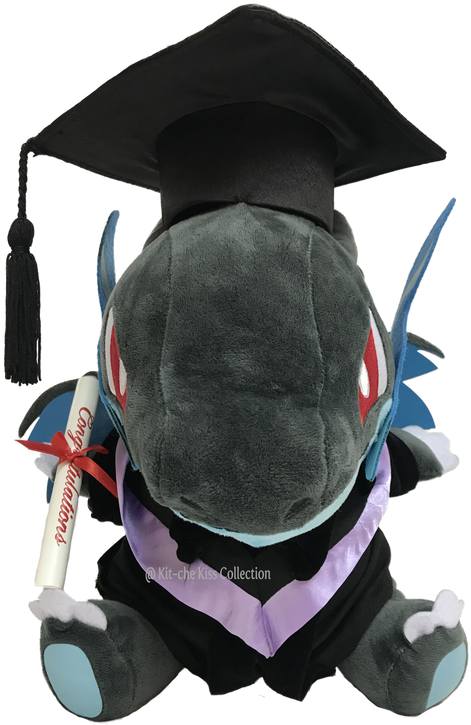 Mega Charizard X Cuhk / Mega噴火龍x中大畢業公仔 - Stuffed Toy (600x800), Png Download