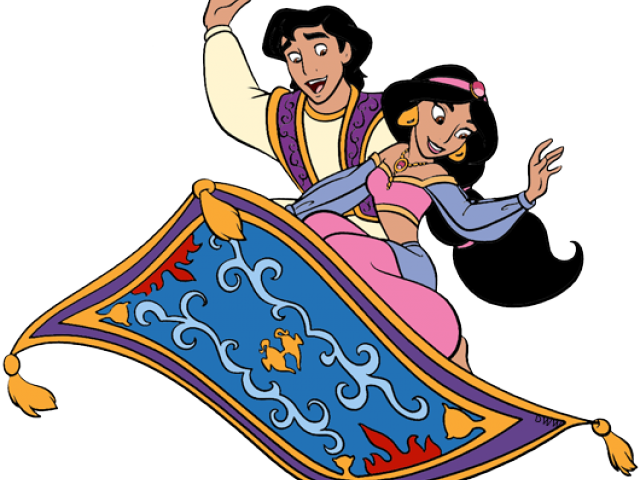 Jasmine Clipart Magic Carpet - Jasmine Magic Carpet Png (640x480), Png Download
