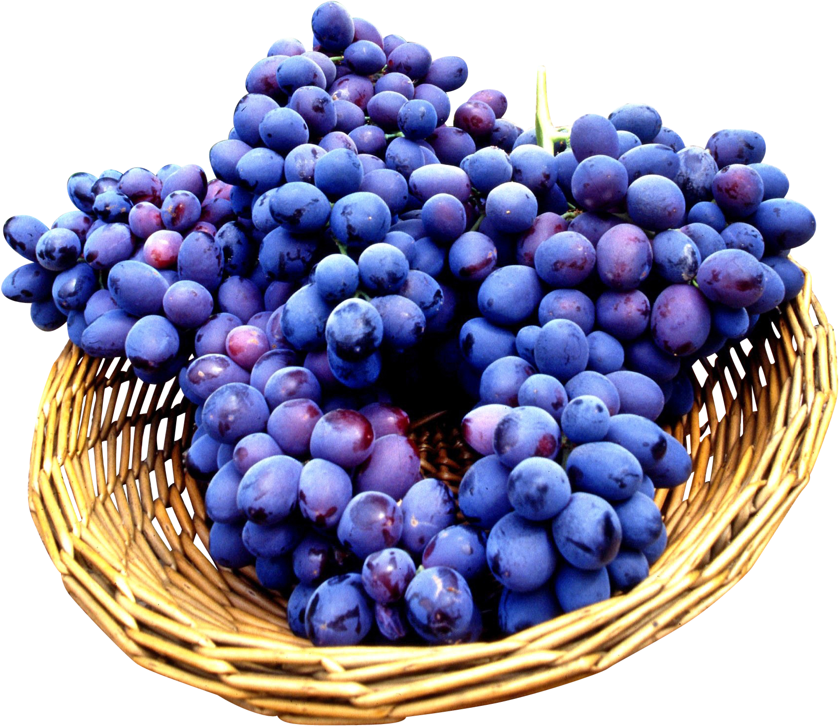 Seedless Grapes In Basket - Grape Png File (1772x2113), Png Download
