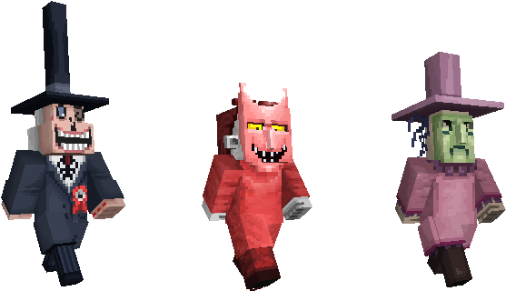 Jack Skellington And His Fearsome Friends Are All Here, - Minecraft The Nightmare Before Christmas Mashup (748x421), Png Download