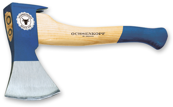 Ox 345 H Carpenter's Hatchet - Splitting Maul (1091x408), Png Download