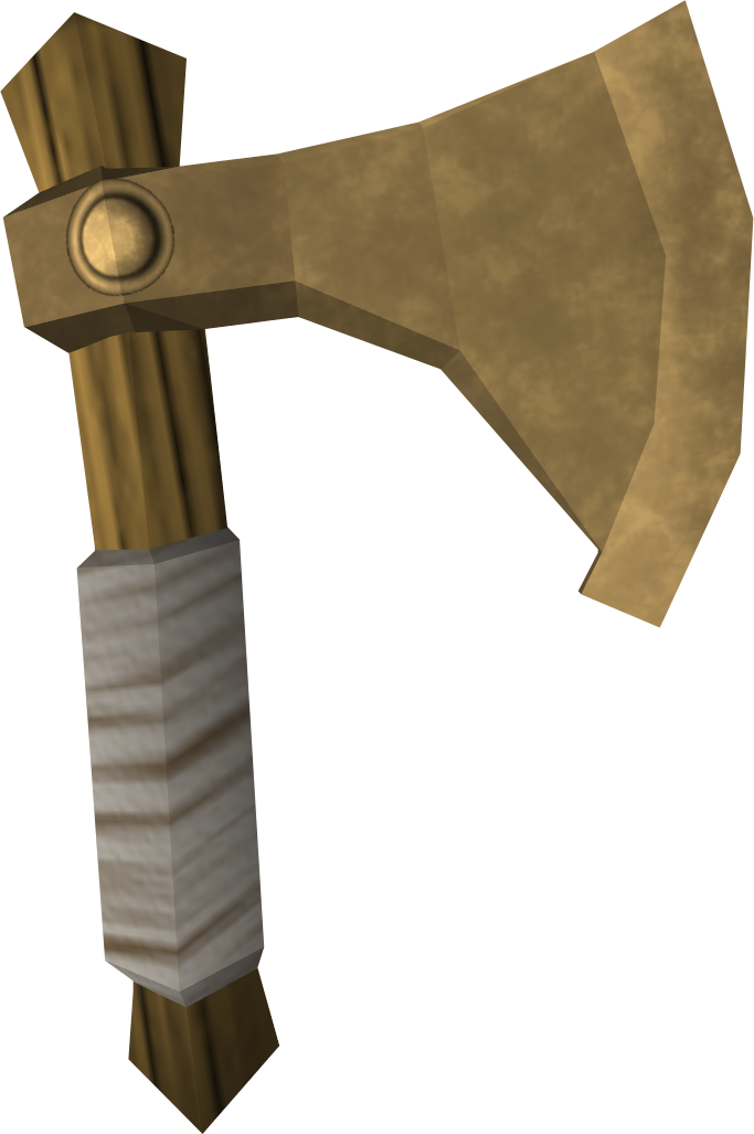 Bronze Throwing Axe Detail - Splitting Maul (683x1027), Png Download