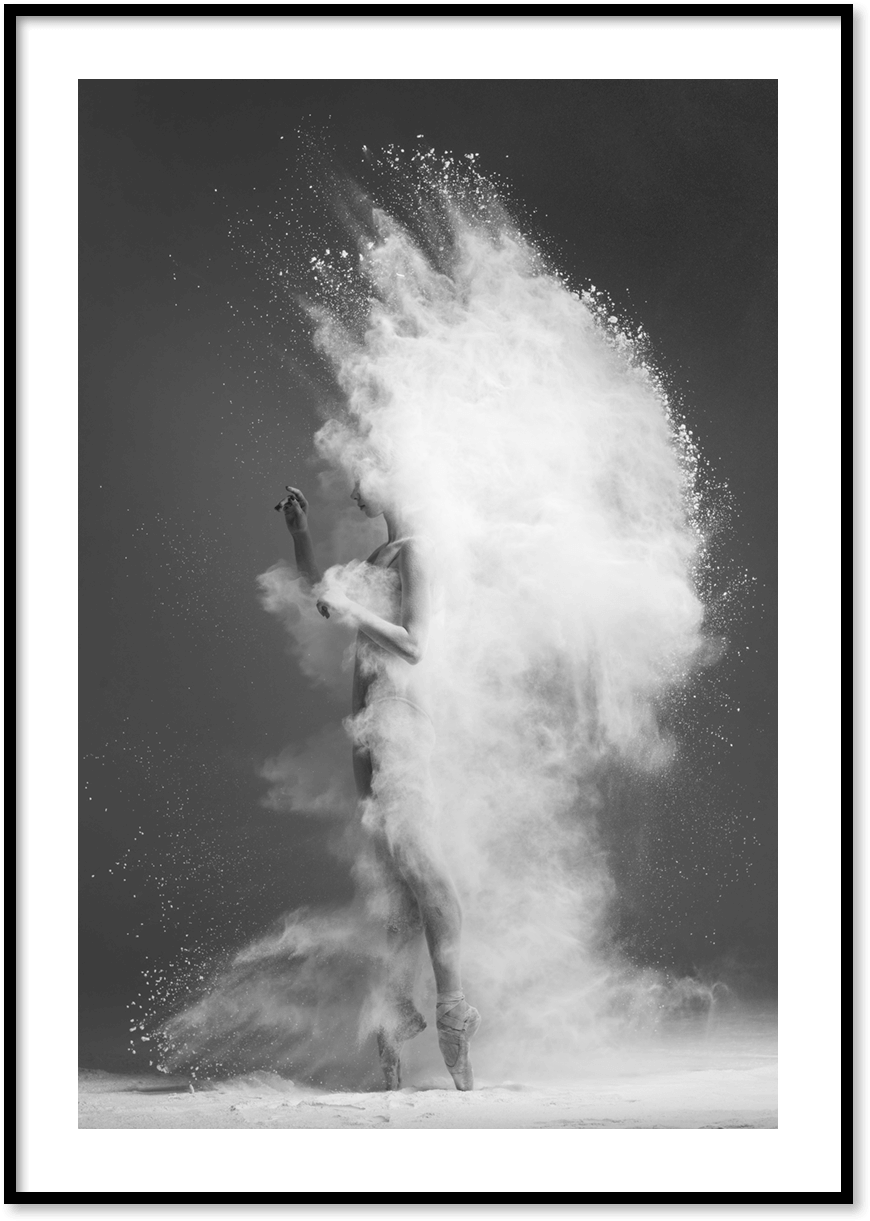 Gravity Prints - Monochrome (1350x1500), Png Download