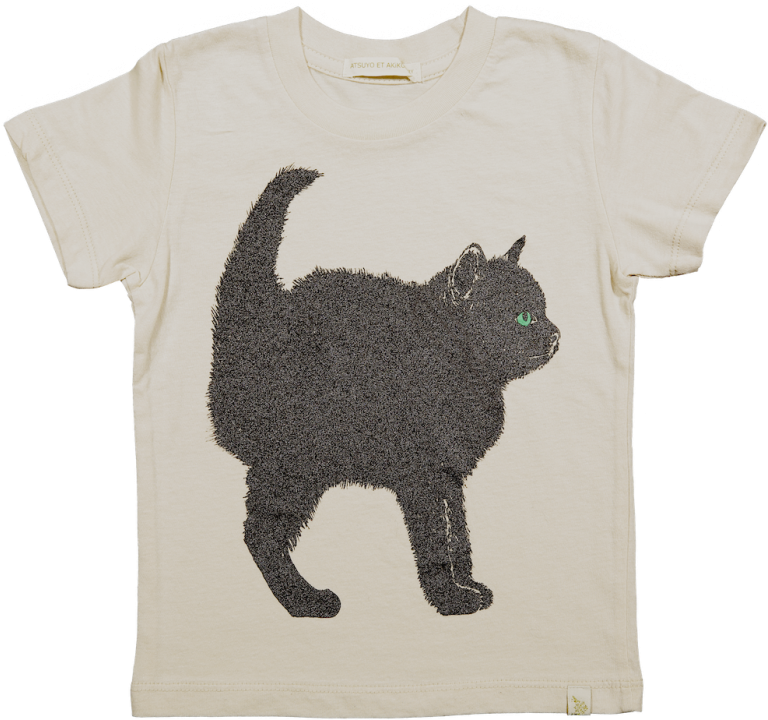 Atsuyo Et Akiko Natural Crew Tee - Wild Cat (960x720), Png Download